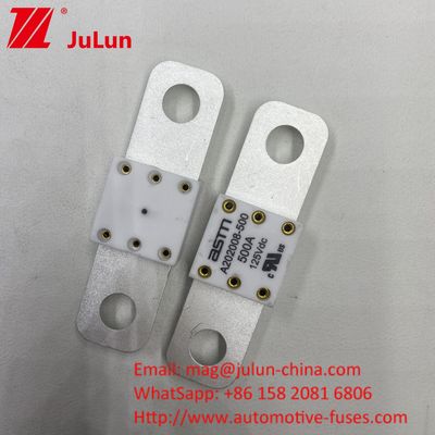فیوز DC برای EV HEV فیوز خودروهای الکتریکی A202008 300A 400A فاصله سوراخ 50.8mm