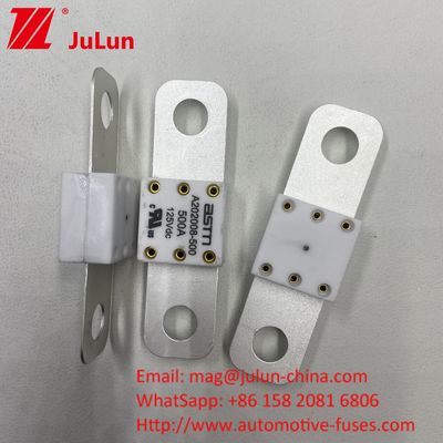 500A اتوماتیک A202008 125VDC شارژر EV قابل حمل فیوز 100A 125A 150A 200A 250A 300A 400A 500A