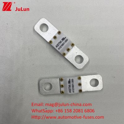 ذخیره انرژی 250A 125VDC فیوزهای سرامیکی خودرو 6KA ظرفیت شکستن مواد طلا
