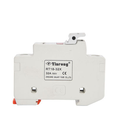 PV 10 * 38mm نگهدارنده فیوز استیل با 32A 690V ولتاژ پایین