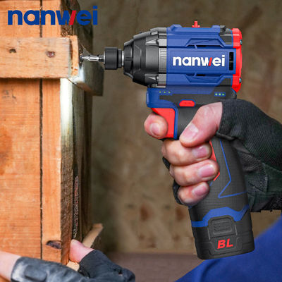 ابزار الکتریکی قابل شارژ 16 ولت بدون سیم ضربه 1600rpm کلید 500 ولت هدف متغیر پیچک