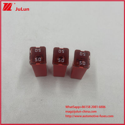 پوشش PC لیتلفوز JCASE کارتریج ماده 32V فیوزهای تیغه ای خودرو 0495050.ZXA PEC 34240011 SBF JT-50A