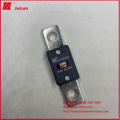 فیوز با قدرت قطع بالا 450A EV302-5C 5X 100A 150A DC70V، اندازه جمع و جور، حفاظت شارژ خودروی برقی DC برای EV