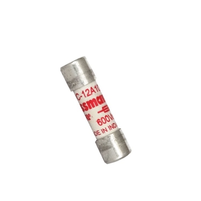 فیوز لوله سرامیکی گرد FWC 10x38 600V 6-32A برای یو پی اس های کوچک و درایوهای AC